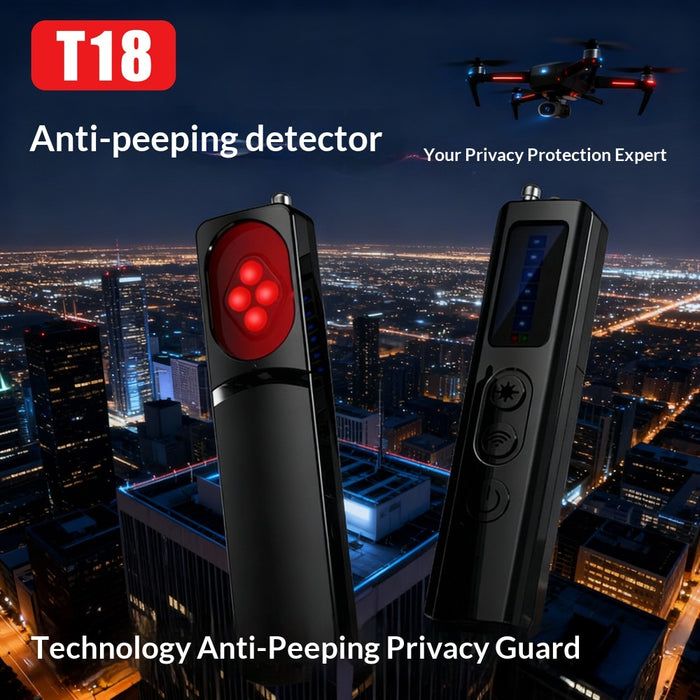 Detector de Cámaras Ocultas y Micrófonos T18 - Antiespía